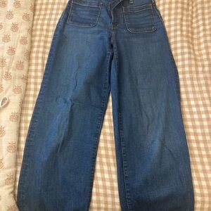 Madewell Curvy Emmet Wide Leg Jeans